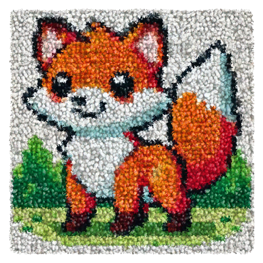 Cute Animals Embroidery Latch  - Diy Electronics Watch บทวิจารณ์และราคา