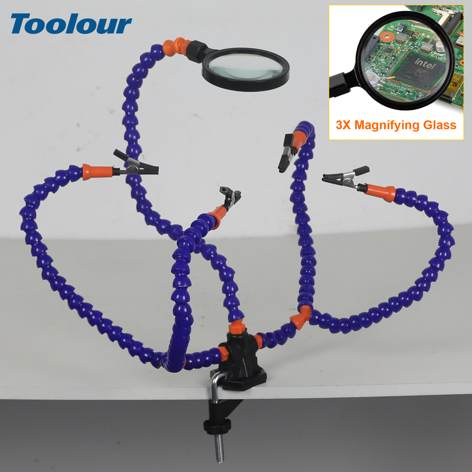 Toolour Soldering Third Hand T - Diy Electronics Art บทวิจารณ์และราคา