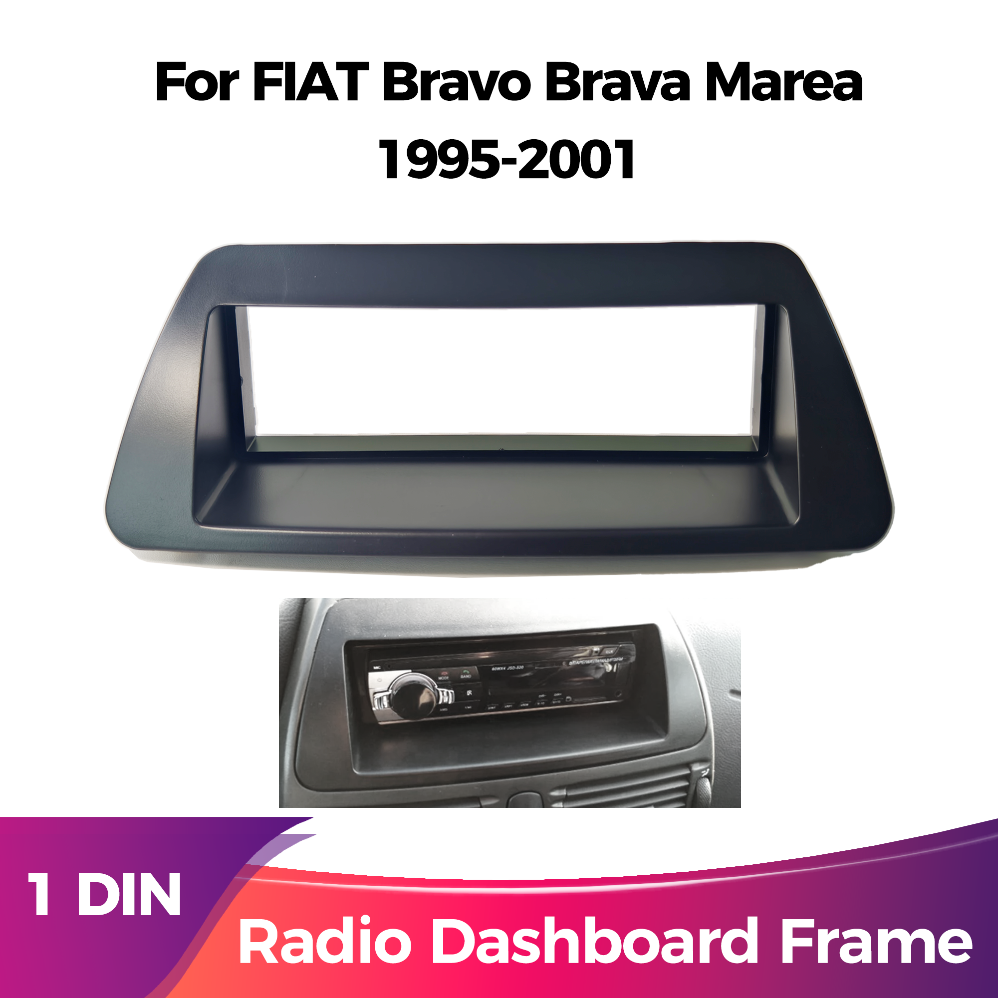 Single Din Car Radio Fascia In - Diy Electronics Radio บทวิจารณ์และราคา