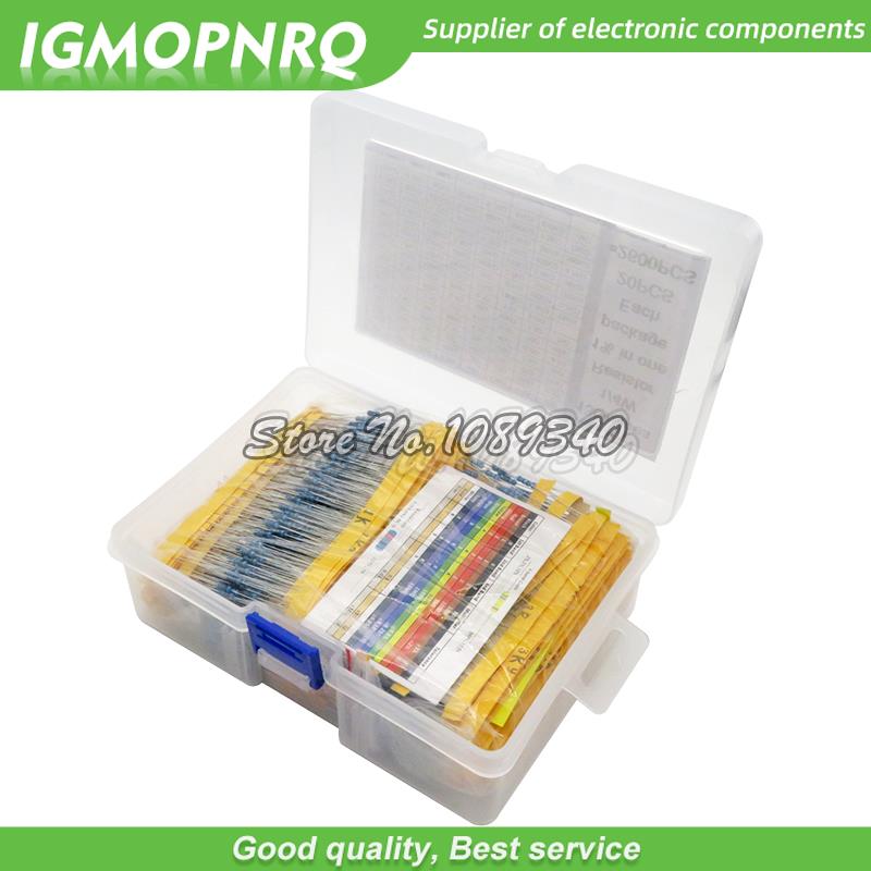130Values 1/4W 1/2W 1/6W 1W 2W - Resistor Kit 1 4W บทวิจารณ์และราคา