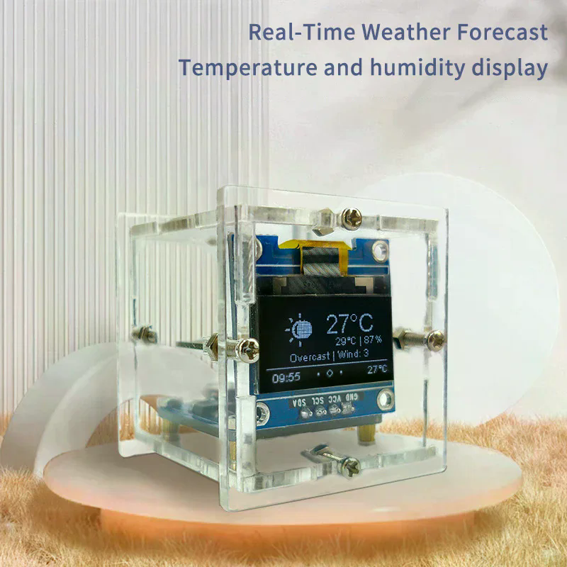 ESP8266 MINI Weather Clock WIF - Diy Soldering Station No Electronics บทวิจารณ์และราคา