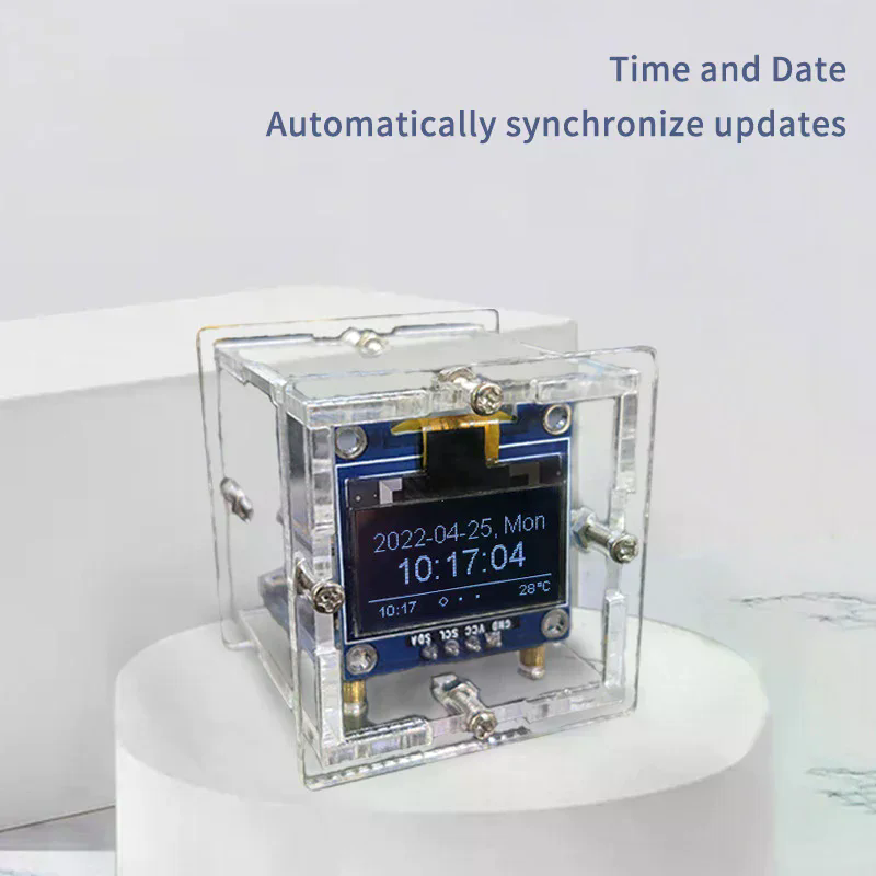 ESP8266 MINI Weather Clock WIF - Diy Soldering Station No Electronics บทวิจารณ์และราคา
