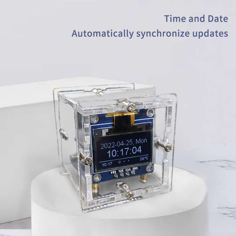 ESP8266 MINI Weather Clock WIF - Diy Soldering Station No Electronics บทวิจารณ์และราคา