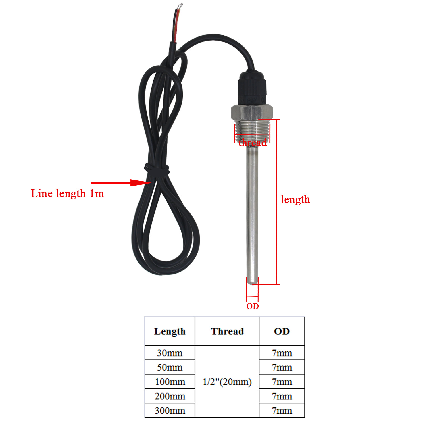 1x DS18B20 Digital Temperature - Ds18B20 Temperature Sensor บทวิจารณ์และราคา