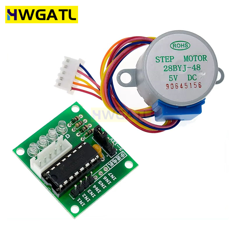 HWGATL 5V 4-Phase 28BYJ-48 DC  - Stepper Motor 28Byj บทวิจารณ์และราคา