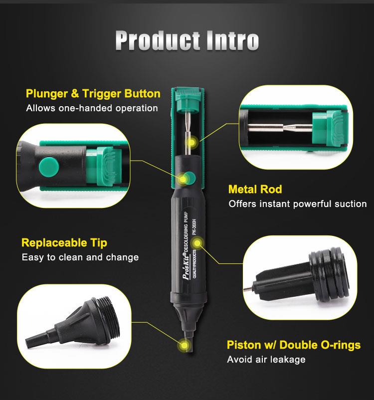 Pro'sKit 100% Original 8PK-366 - Desoldering Pump Solder บทวิจารณ์และราคา