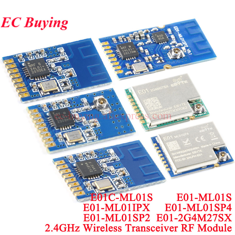 10Pcs/1pc E01-2G4M27SX ML01SP4 - Nrf24L01 Module Wireless บทวิจารณ์และราคา