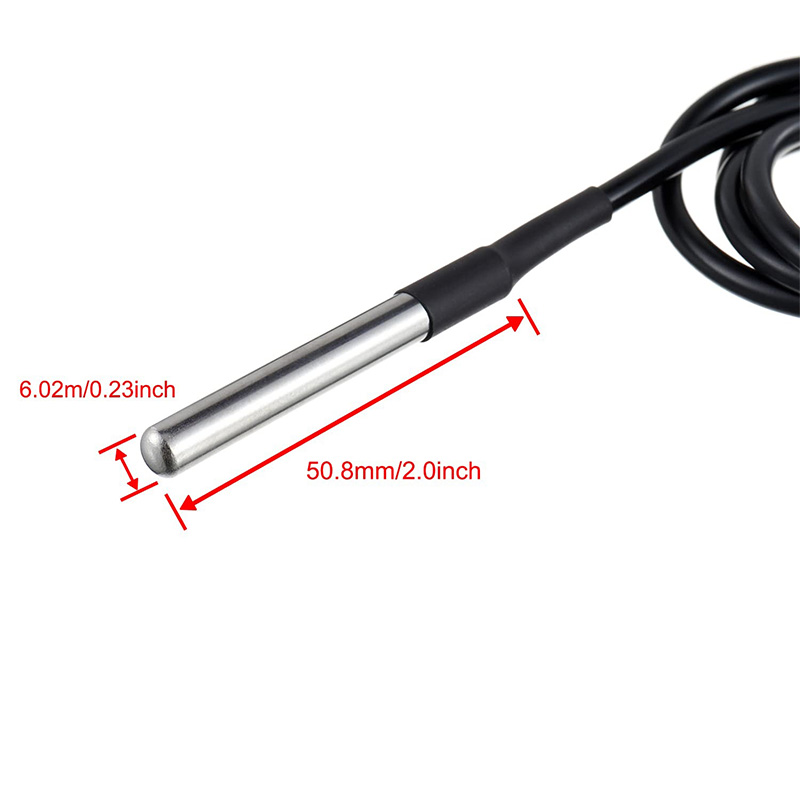DS18B20 Stainless Steel Packag - Ds18B20 Temperature Sensor บทวิจารณ์และราคา