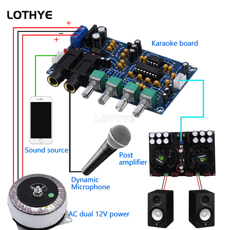 PT2399 Microphone Amplifier Bo - Diy Electronics Audio บทวิจารณ์และราคา
