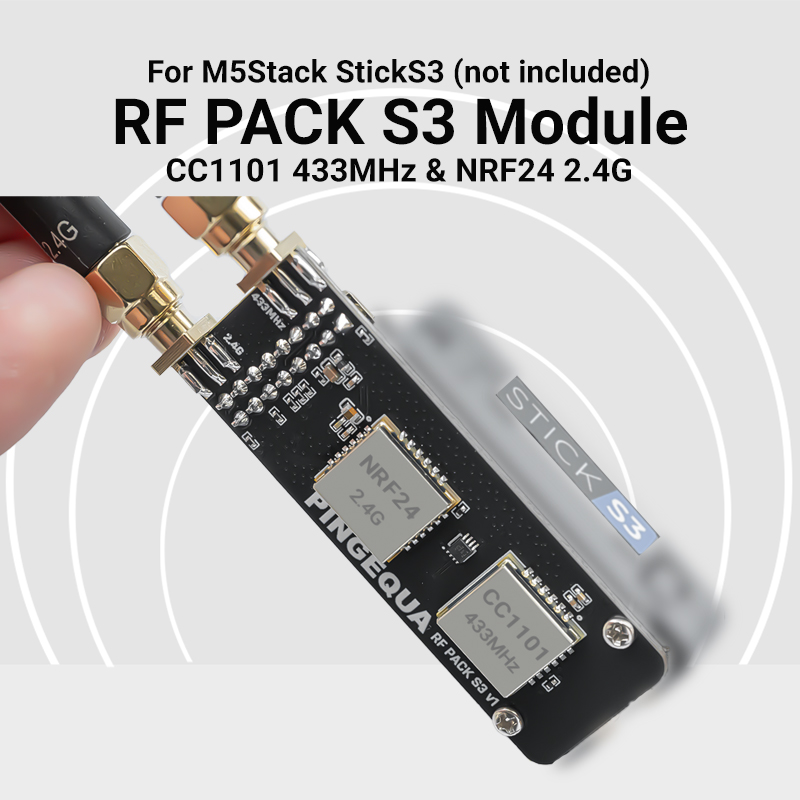 M5Stack StickS3 Dual-Band Modu - Rf 433Mhz Module บทวิจารณ์และราคา