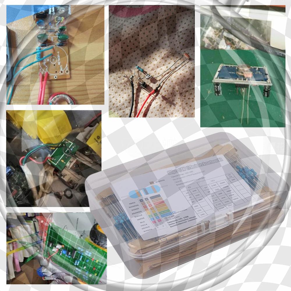 300/600pcs Metal Film Resistor - Resistor Kit 1 4W บทวิจารณ์และราคา