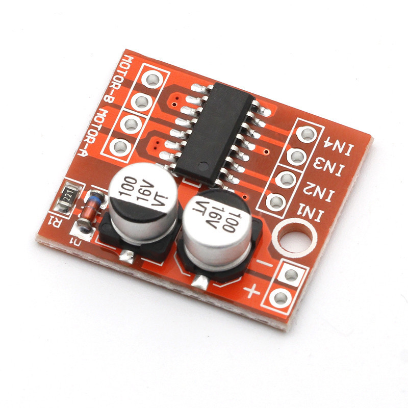 2-Channel DC Motor Driver Boar - L298N Motor Driver บทวิจารณ์และราคา