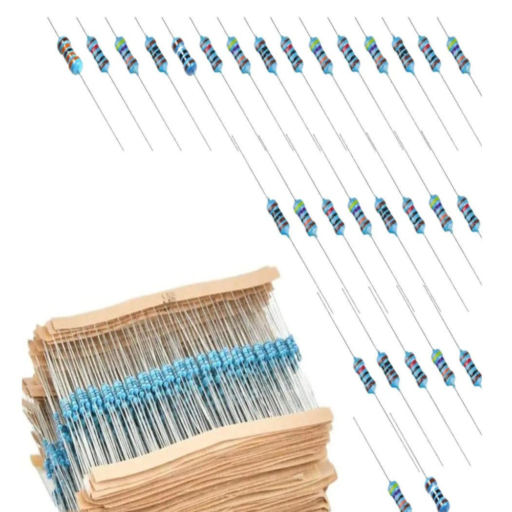 200PCS 1/4W 1% Precision Metal - Resistor Kit 1 4W บทวิจารณ์และราคา