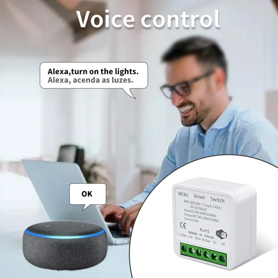 Wifi RF 433MHz Smart Switch Tu - Rf 433Mhz Module บทวิจารณ์และราคา