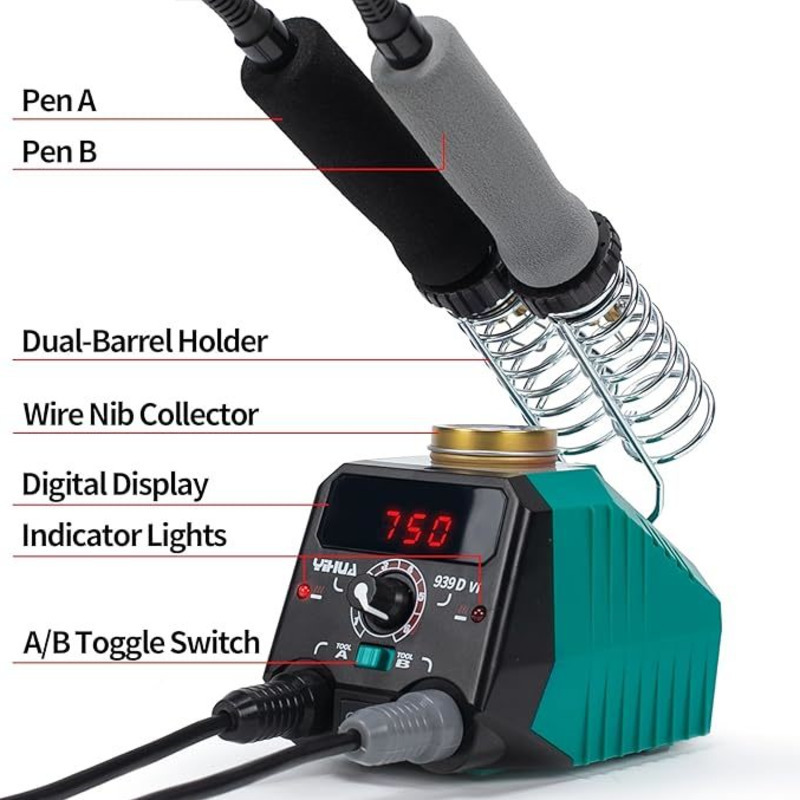 Dual Pen Soldering Station 250 - Diy Soldering Station No Electronics บทวิจารณ์และราคา