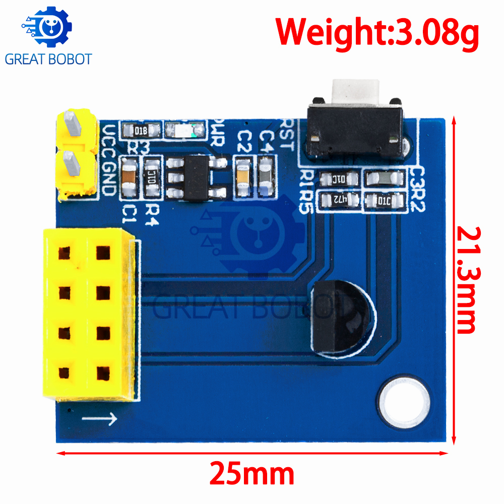NodeMCU Compatible ESP8266 WiF - Ds18B20 Temperature Sensor บทวิจารณ์และราคา