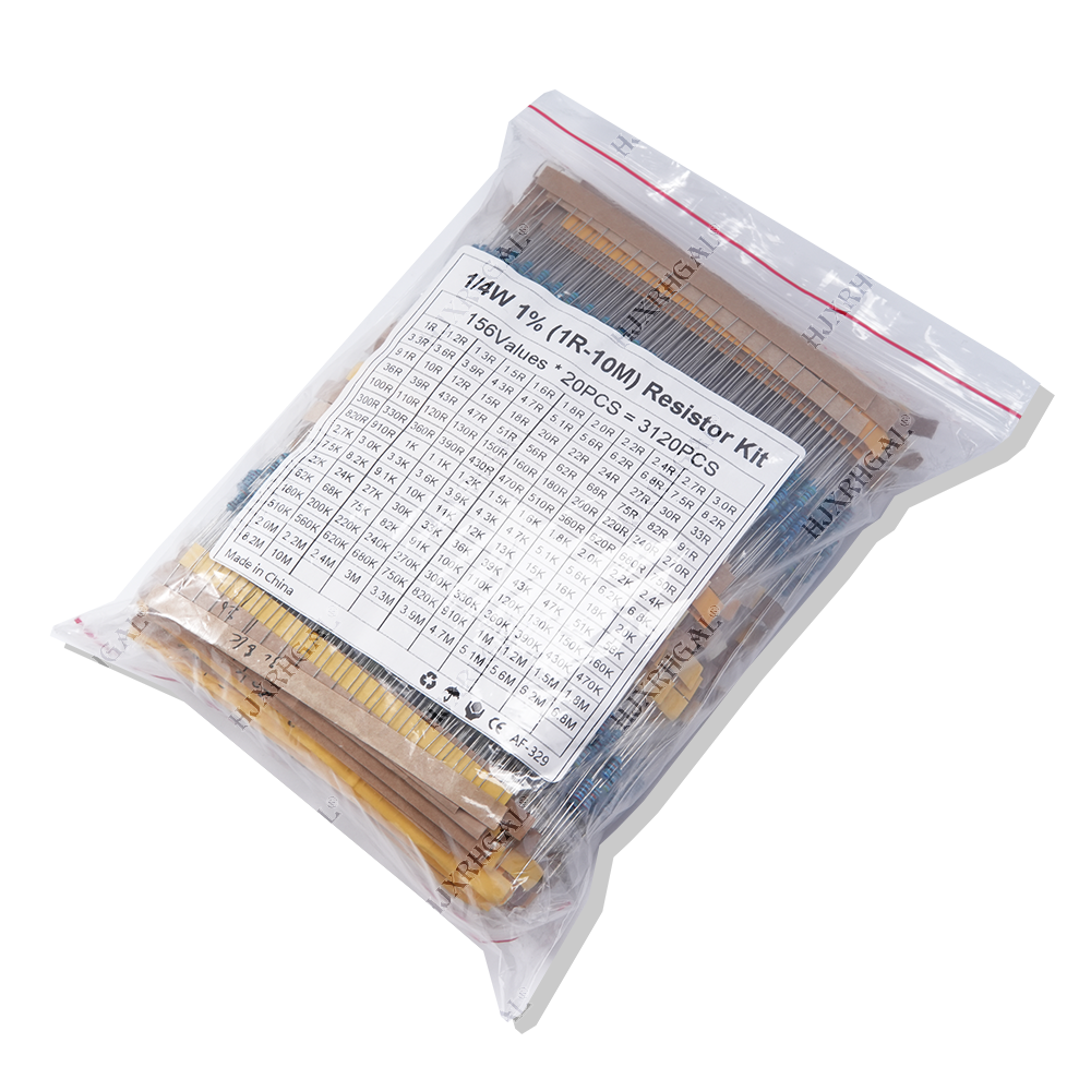 3120pcs 156Values Electric Uni - Resistor Kit 1 4W บทวิจารณ์และราคา