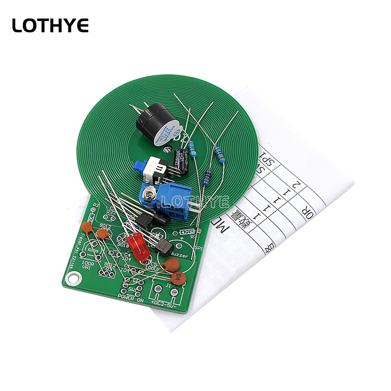 DC 3V-5V Metal Detector Kit DI - Diy Electronics Com บทวิจารณ์และราคา
