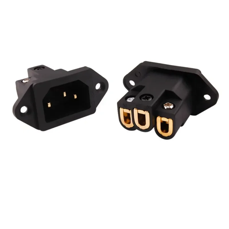 3 Pin AC Power Connector Audio - Diy Electronics Audio บทวิจารณ์และราคา