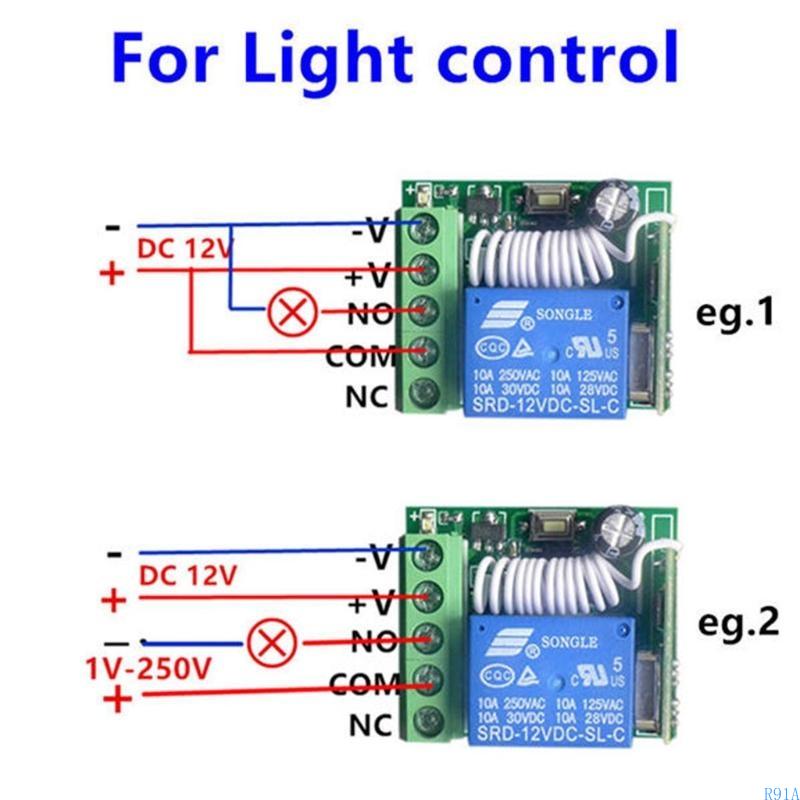 R91A Universal Wireless Remote - Rf 433Mhz Module บทวิจารณ์และราคา