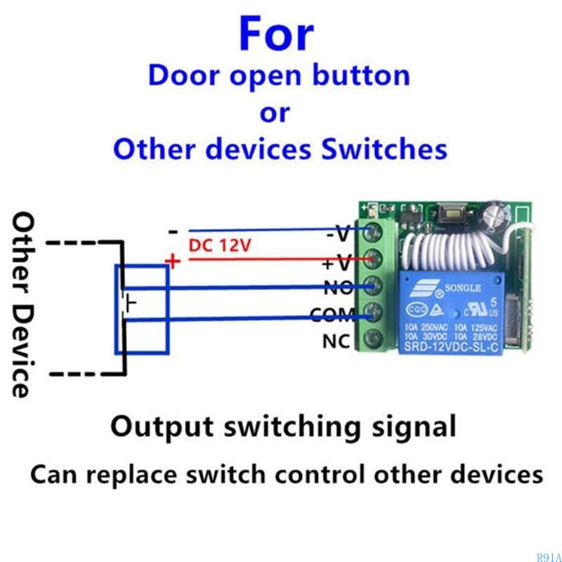 R91A Universal Wireless Remote - Rf 433Mhz Module บทวิจารณ์และราคา