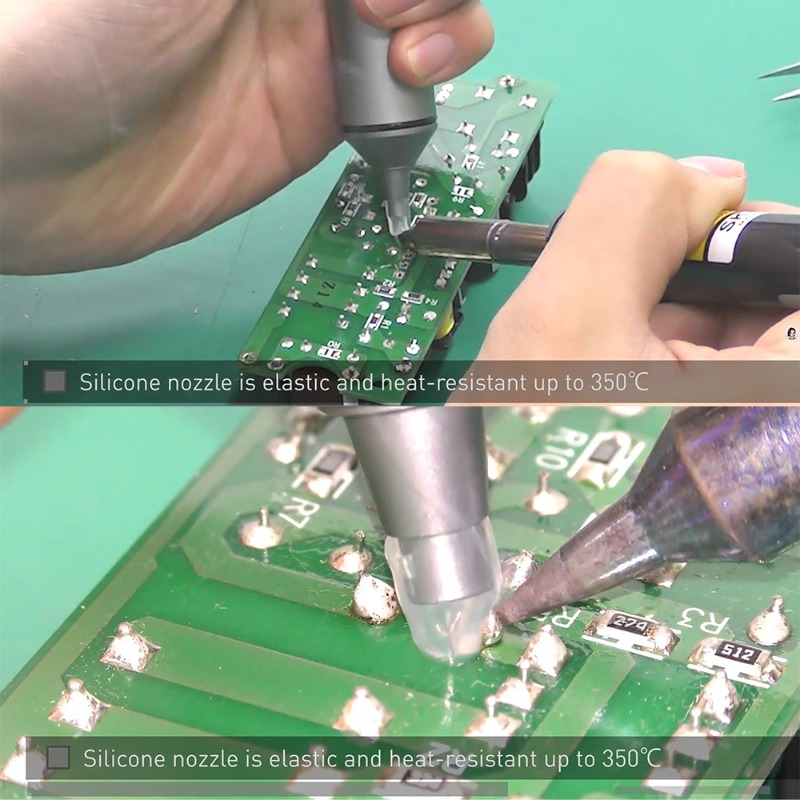 ANSIKI MJF-D9 Solder Sucker Al - Desoldering Pump Solder บทวิจารณ์และราคา