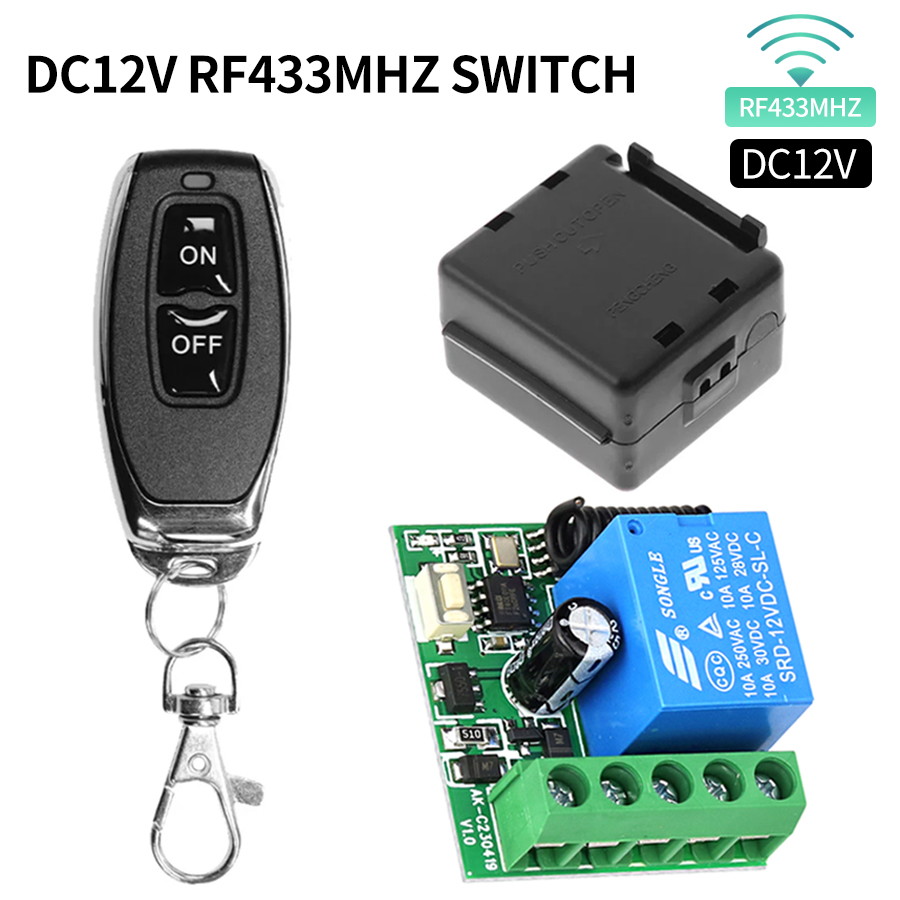433MHz DIY Wireless Switch DC1 - Rf 433Mhz Module บทวิจารณ์และราคา