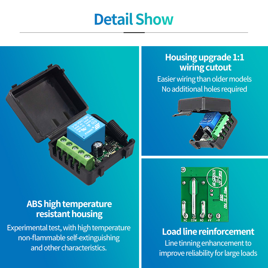 433MHz DIY Wireless Switch DC1 - Rf 433Mhz Module บทวิจารณ์และราคา