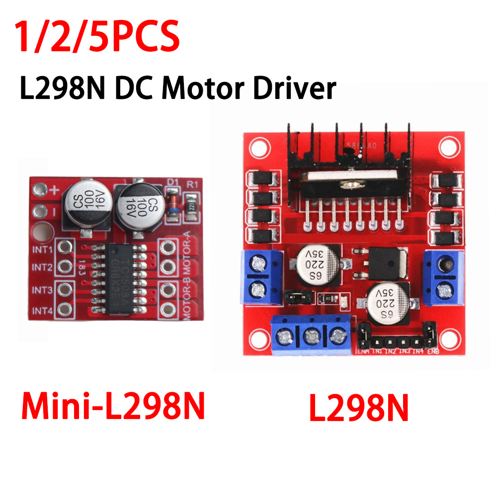 1-5pcs L298N Driver Board Modu - L298N Motor Driver บทวิจารณ์และราคา