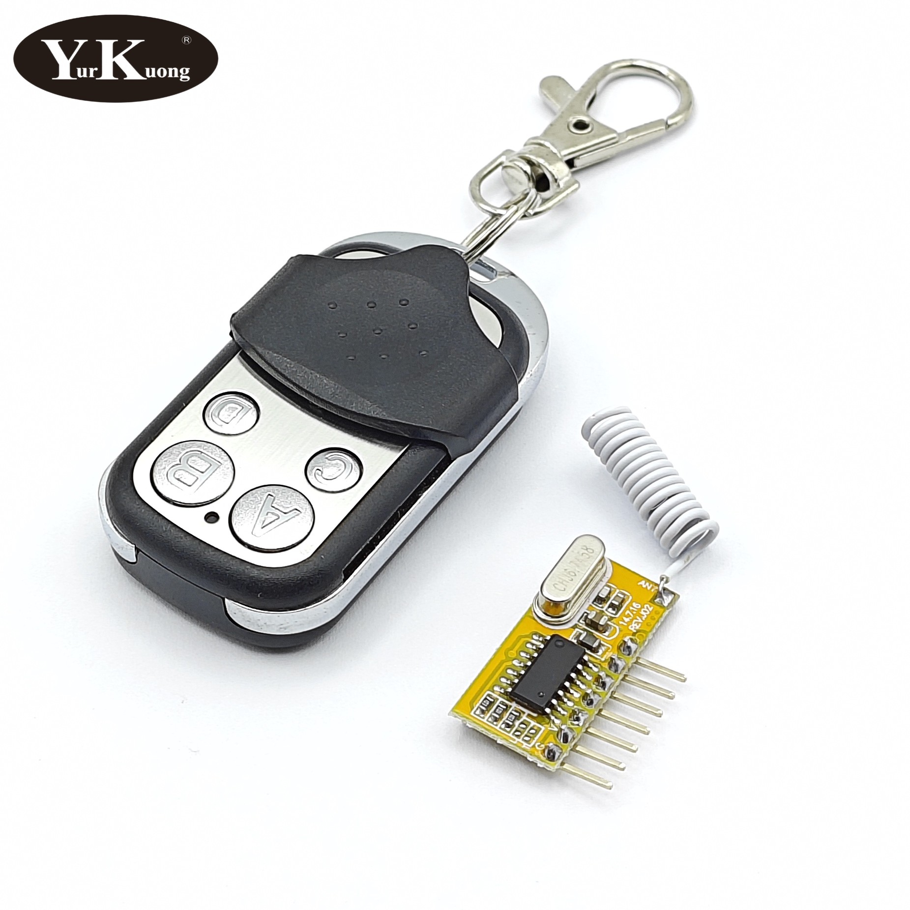 5V DC 4channel RF Receiver Tra - Rf 433Mhz Module บทวิจารณ์และราคา