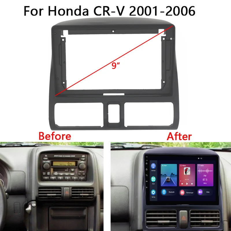 Auto Stereo Dash Fascia Panel  - Diy Electronics Radio บทวิจารณ์และราคา