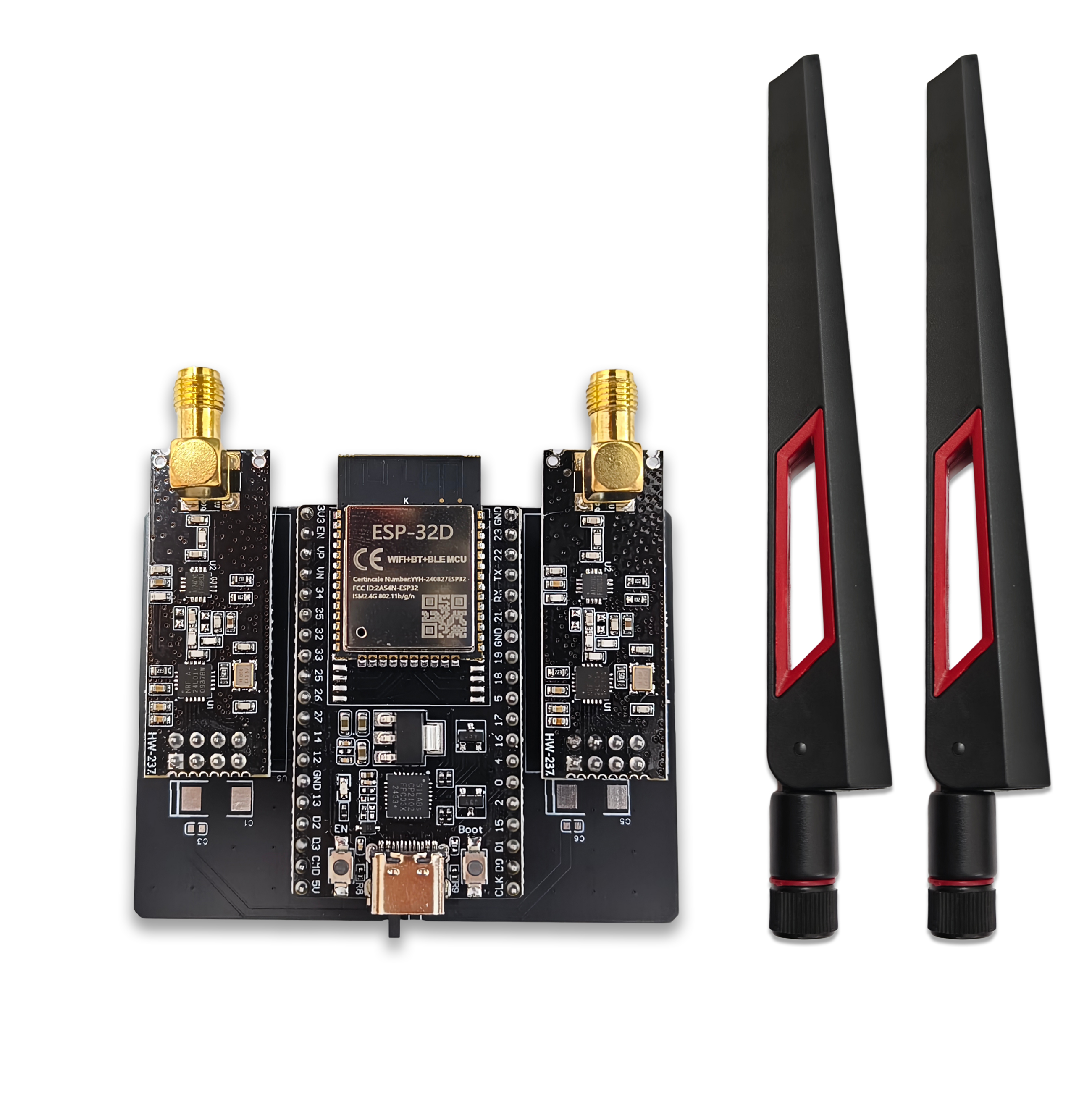 ESP32 NRF24L01 PA LNA 2.4GHz D - Nrf24L01 Module Wireless บทวิจารณ์และราคา