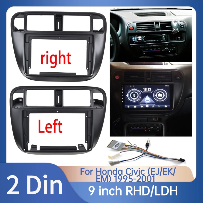 2 Din Frame 9 inch  Car Radio  - Diy Electronics Radio บทวิจารณ์และราคา