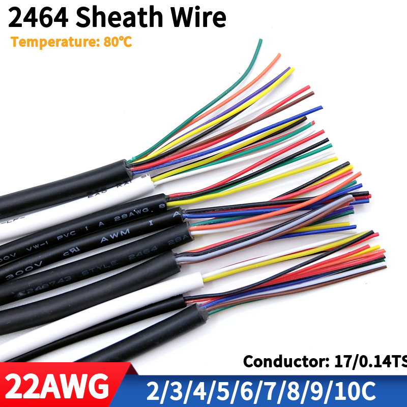 Copper Wire 22AWG PVC Sheathed - Diy Electronics Audio บทวิจารณ์และราคา