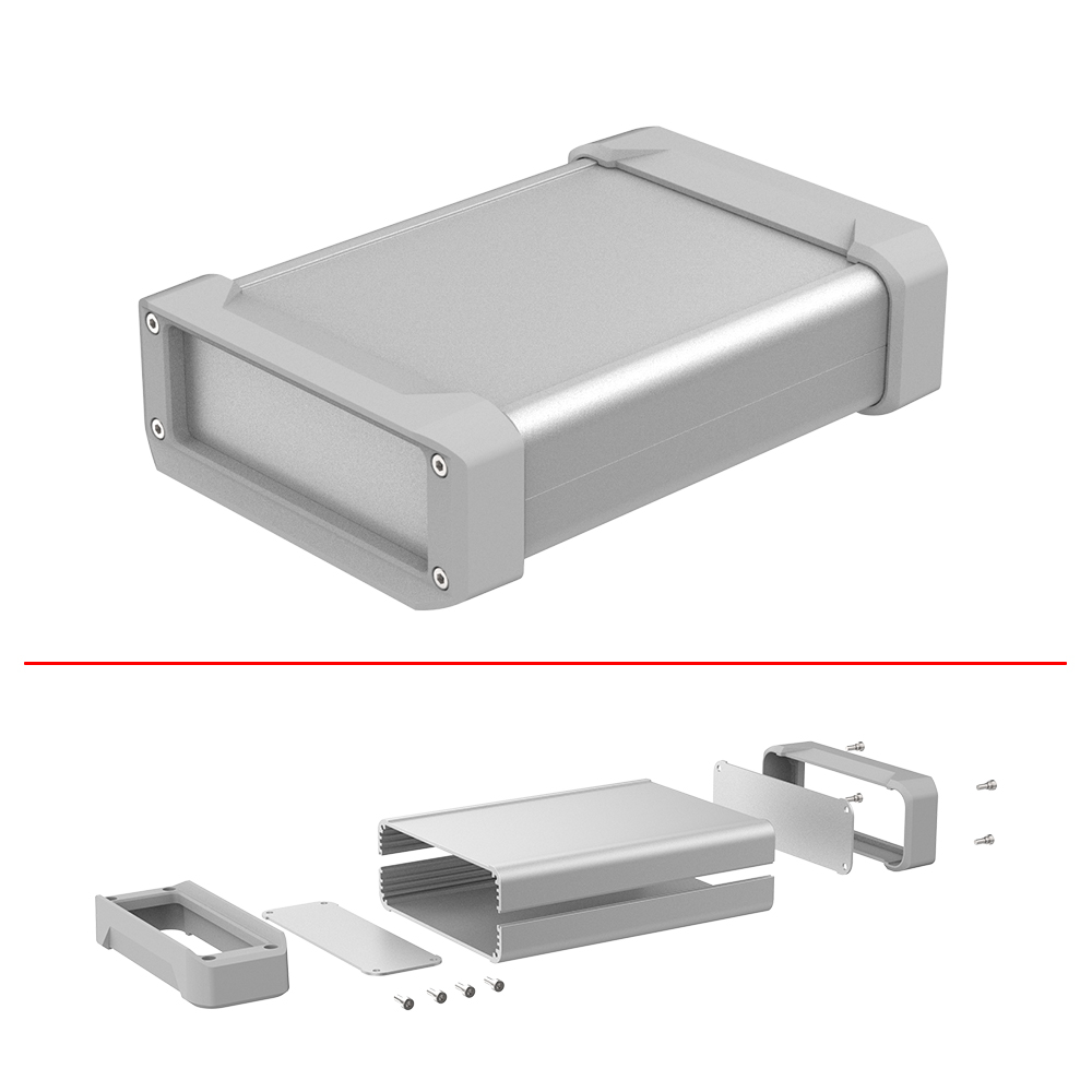 Aluminium Electronic Project B - Diy Electronics Supplies บทวิจารณ์และราคา