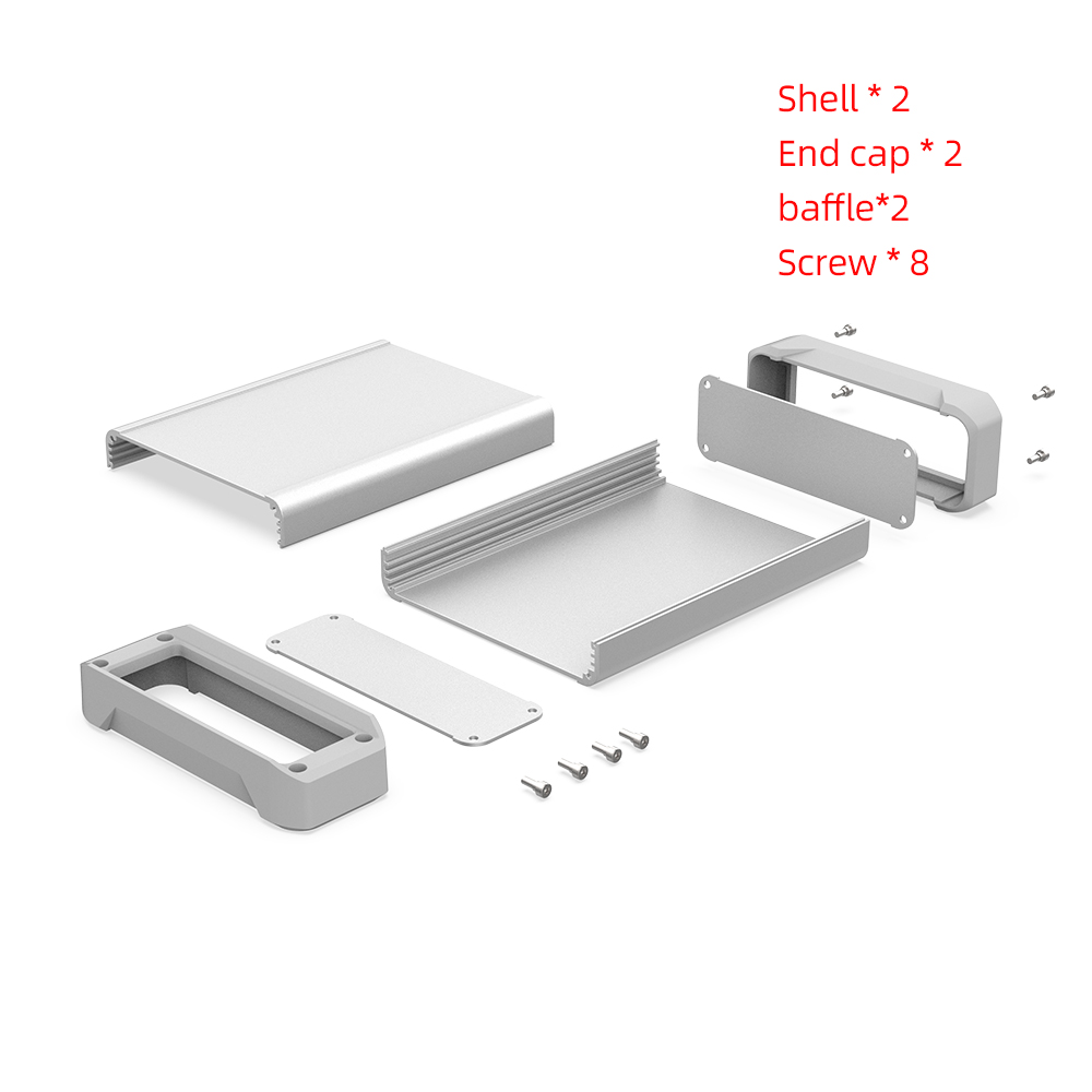 Aluminium Electronic Project B - Diy Electronics Supplies บทวิจารณ์และราคา