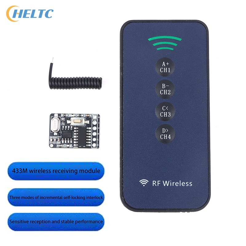 DC3-5V 433Mhz Wireless Remote  - Rf 433Mhz Module บทวิจารณ์และราคา