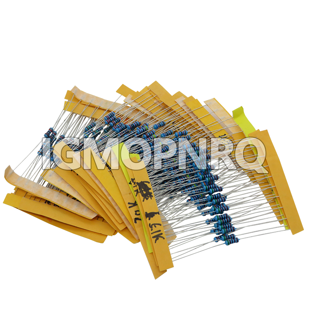 600pcs/set 30 Kinds 1/4W Resis - Resistor Kit 1 4W บทวิจารณ์และราคา