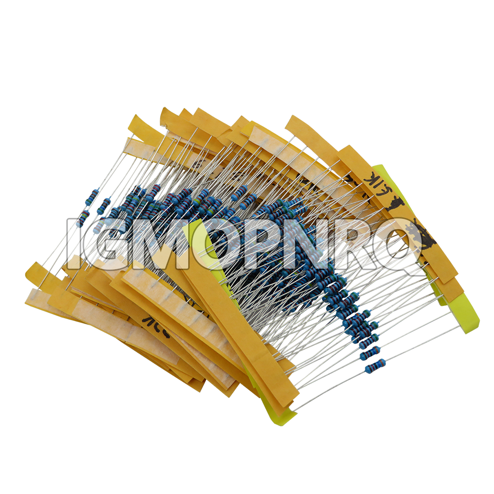 600pcs/set 30 Kinds 1/4W Resis - Resistor Kit 1 4W บทวิจารณ์และราคา