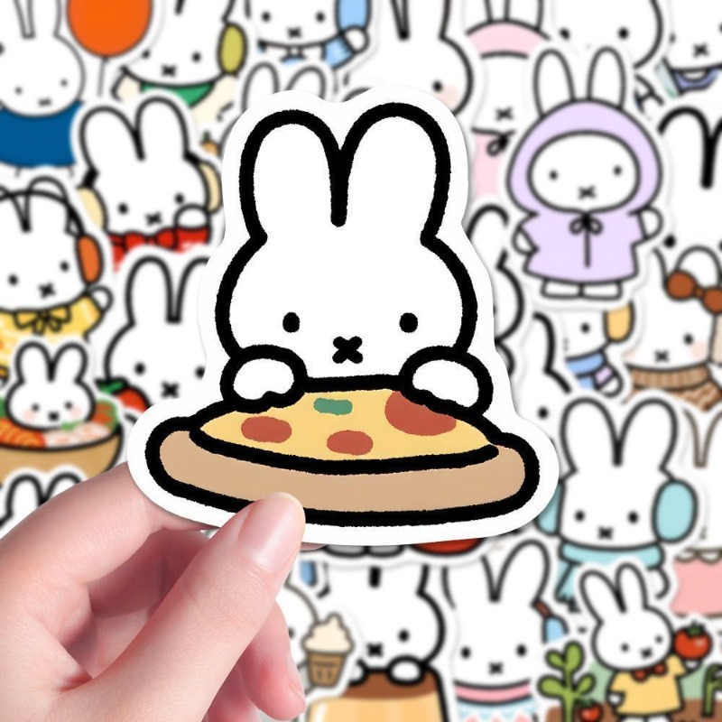 Miffy Rabbit Head Sticker High - Diy Q บทวิจารณ์และราคา