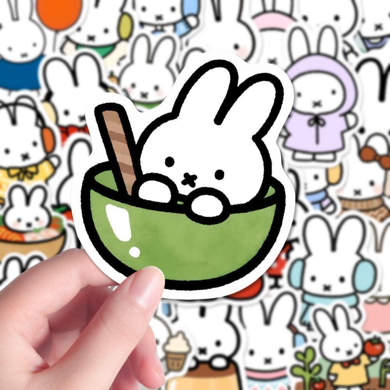 Miffy Rabbit Head Sticker High - Diy Q บทวิจารณ์และราคา