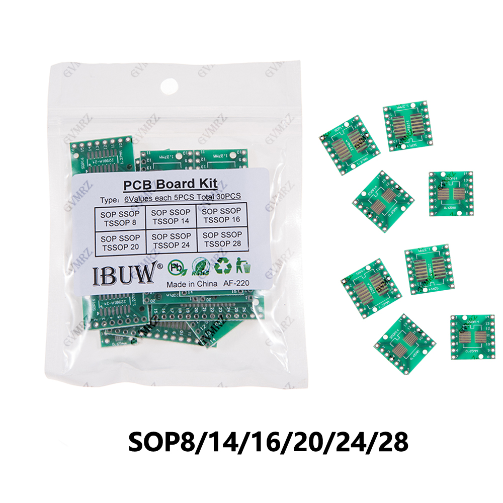 30PCS 6Values SOP SSOP TSSOP P - Diy Electronics Com บทวิจารณ์และราคา