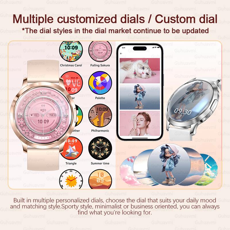 2025 New Smart Watch Women 1.3 - Diy Electronics Watch บทวิจารณ์และราคา