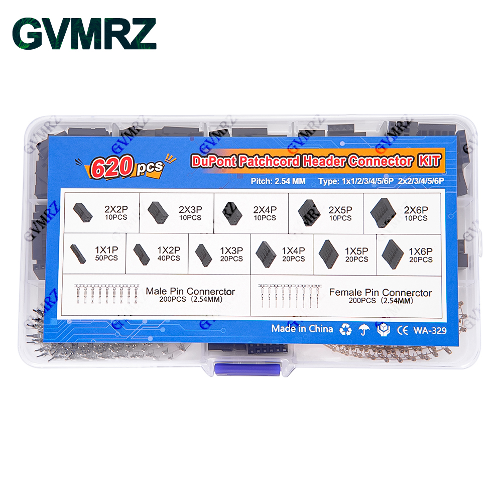620PCS DuPont Header Connector - Diy Electronics Com บทวิจารณ์และราคา