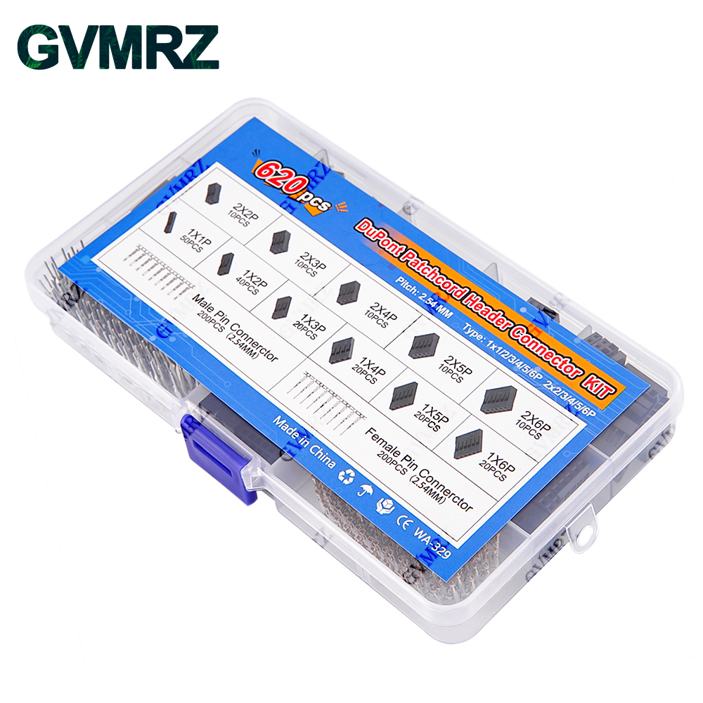 620PCS DuPont Header Connector - Diy Electronics Com บทวิจารณ์และราคา
