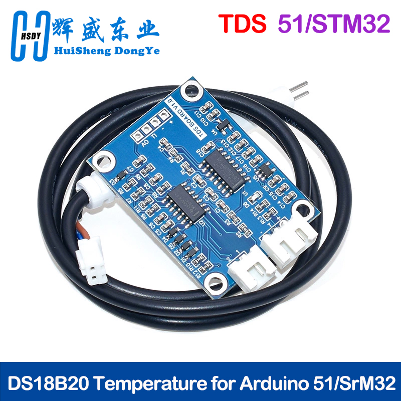 TDS Sensor Module Dissolved So - Ds18B20 Temperature Sensor บทวิจารณ์และราคา