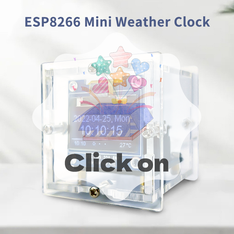 ESP8266 MINI Weather Clock WIF - Diy Soldering Station No Electronics บทวิจารณ์และราคา
