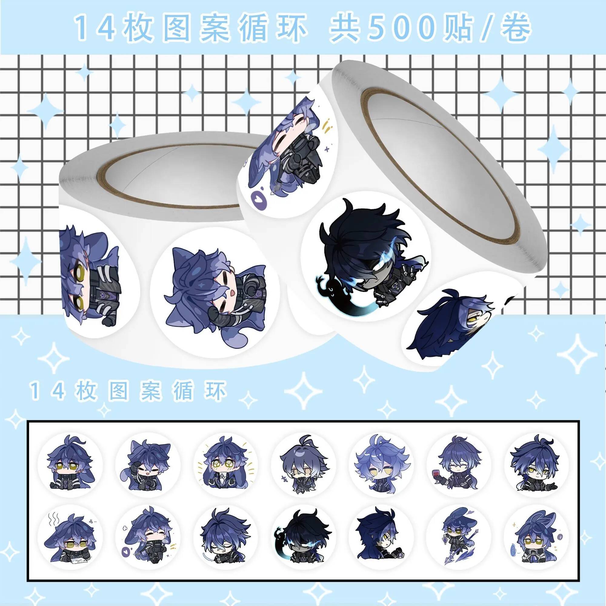 500Pcs/Pack Anime Genshin Impa - Diy Q บทวิจารณ์และราคา