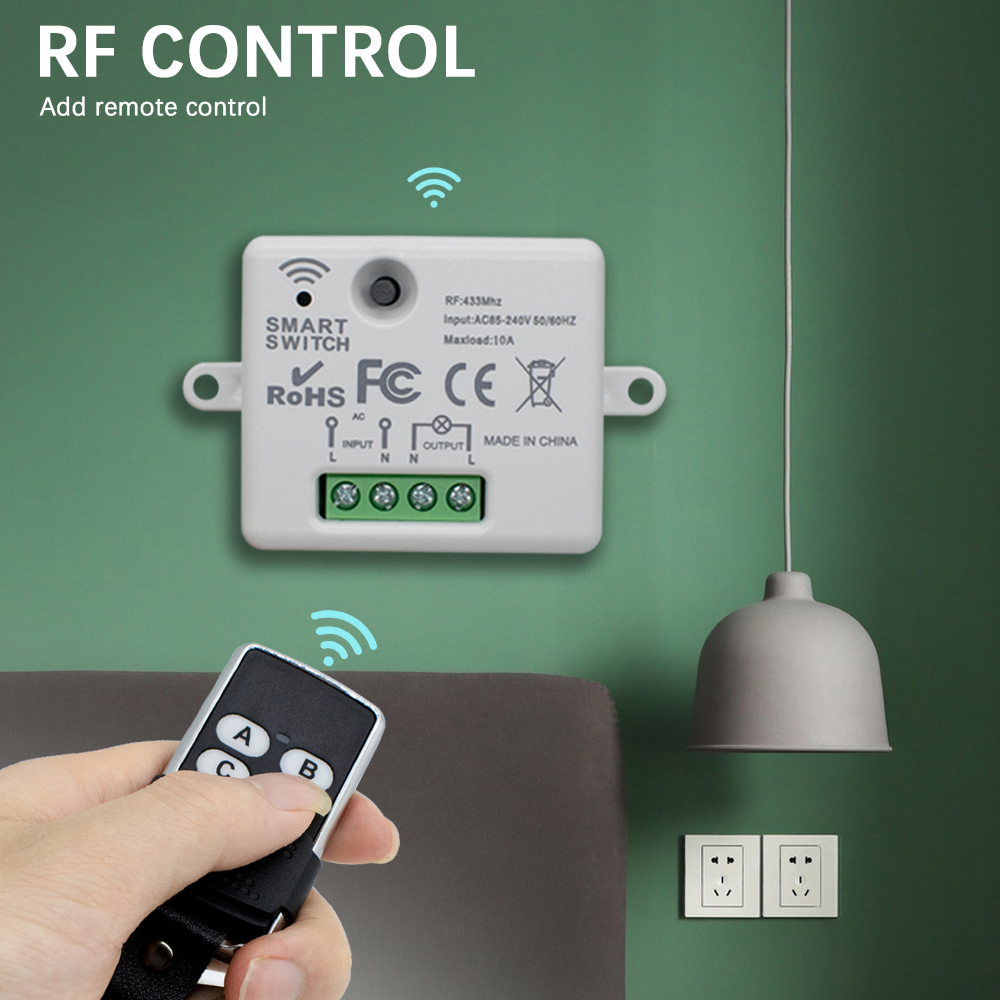 220V 1CH Wireless Remote Contr - Rf 433Mhz Module บทวิจารณ์และราคา