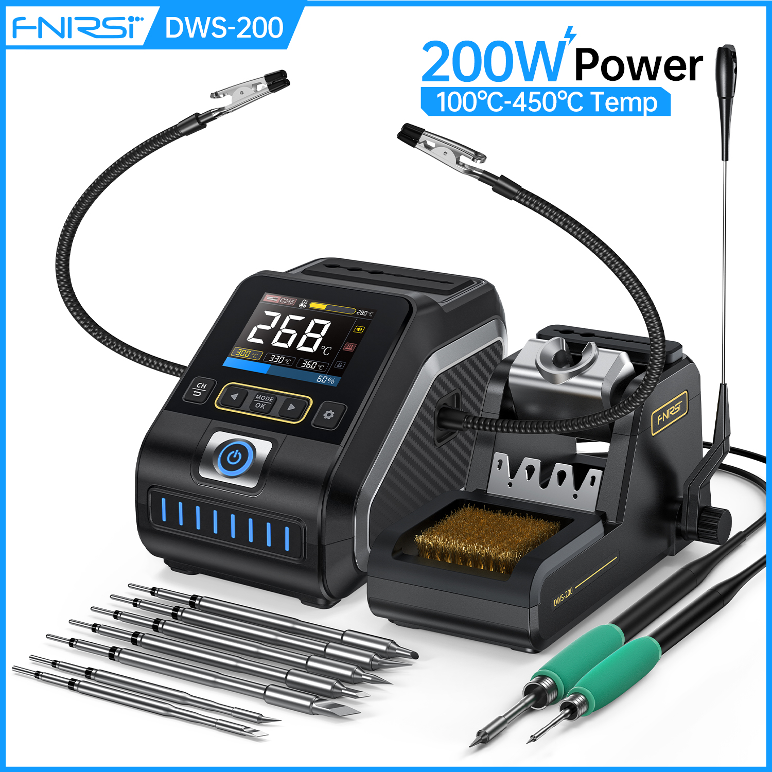 FNIRSI DWS-200 Electronic Sold - Diy Soldering Station No Electronics บทวิจารณ์และราคา